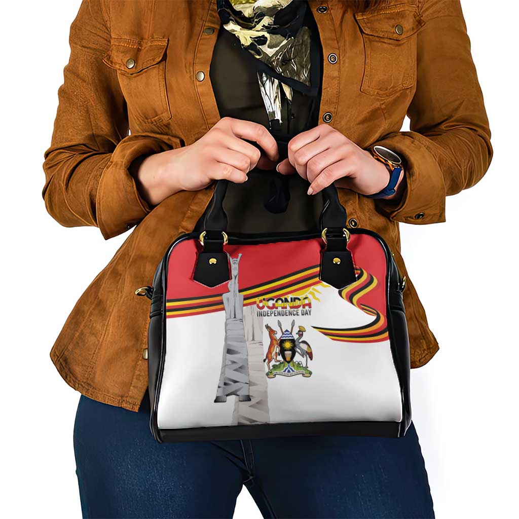 Uganda Independence Day Shoulder Handbag Independence Monument - Coat Of Arms LT15