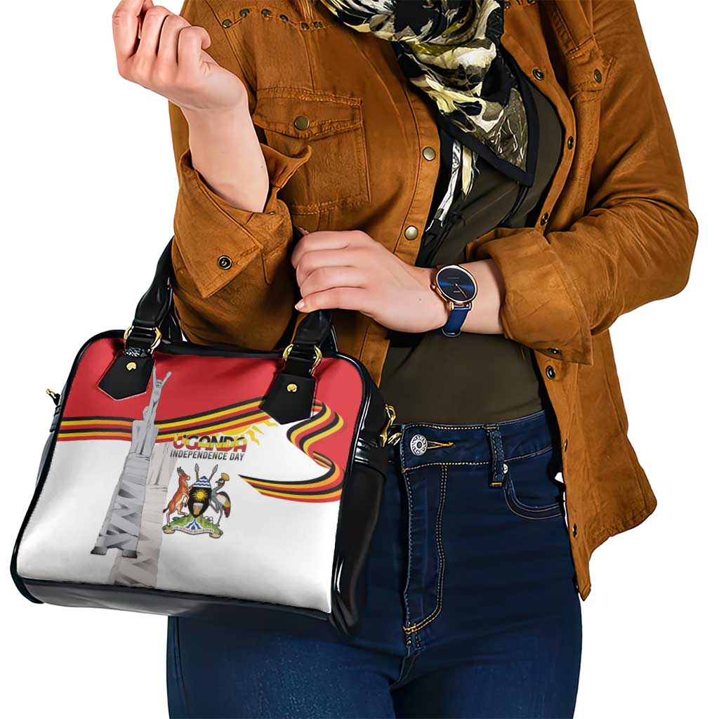Uganda Independence Day Shoulder Handbag Independence Monument - Coat Of Arms LT15