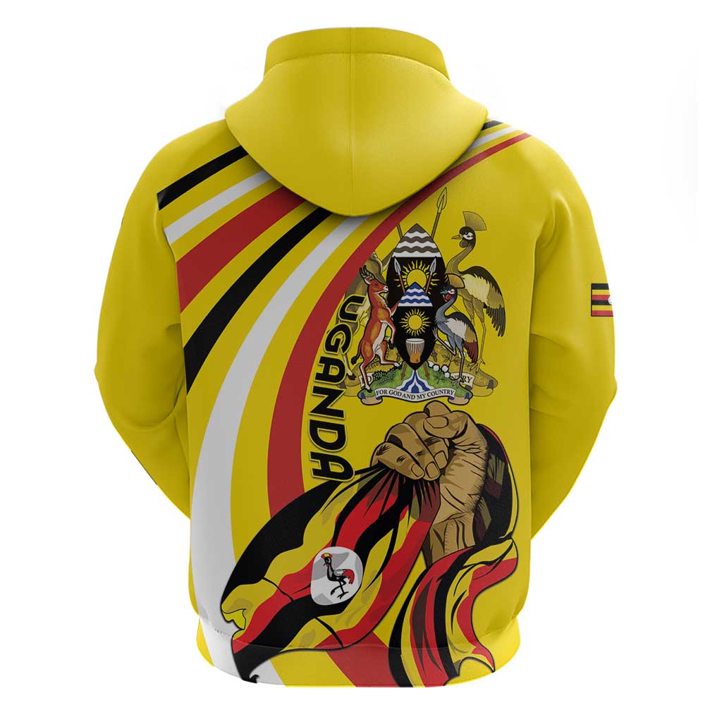 Uganda Hoodie 63rd Anniversary Of Independence LT15