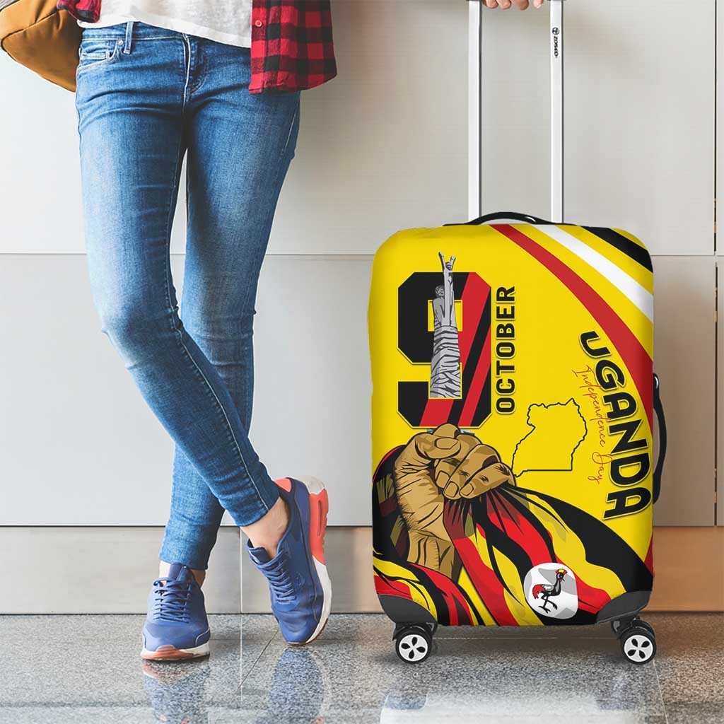 Uganda Luggage Cover 63rd Anniversary Of Independence LT15