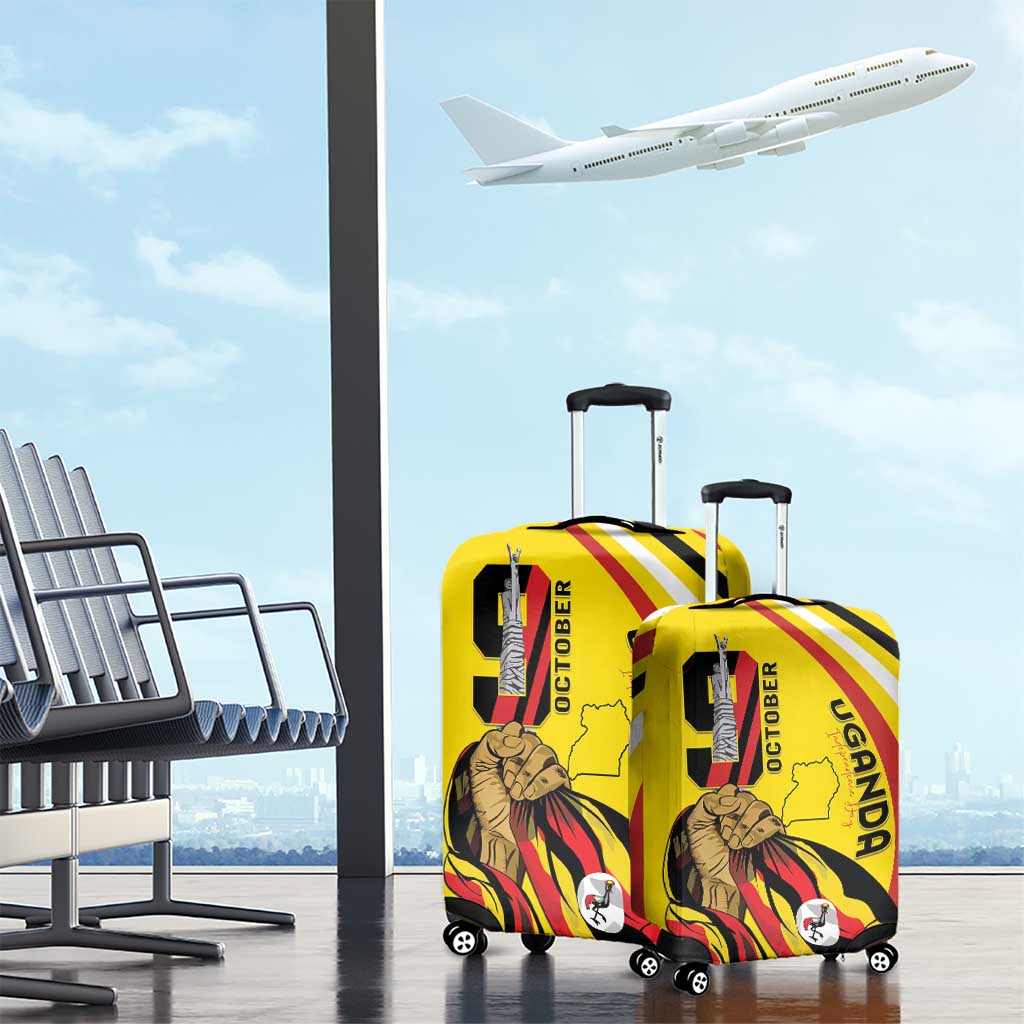 Uganda Luggage Cover 63rd Anniversary Of Independence LT15