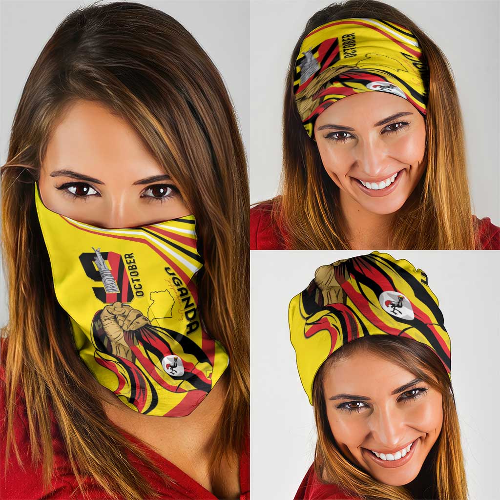 Uganda Neck Gaiter 63rd Anniversary Of Independence LT15