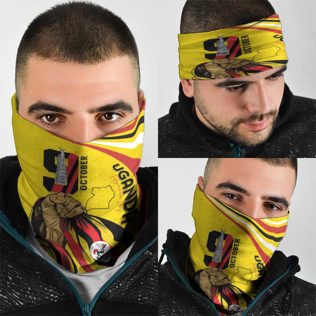 Uganda Neck Gaiter 63rd Anniversary Of Independence LT15