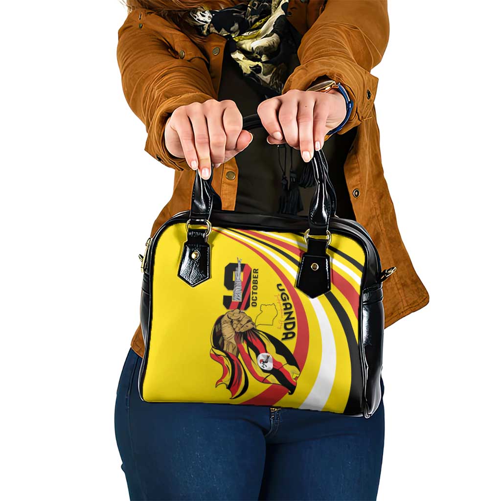 Uganda Shoulder Handbag 63rd Anniversary Of Independence LT15