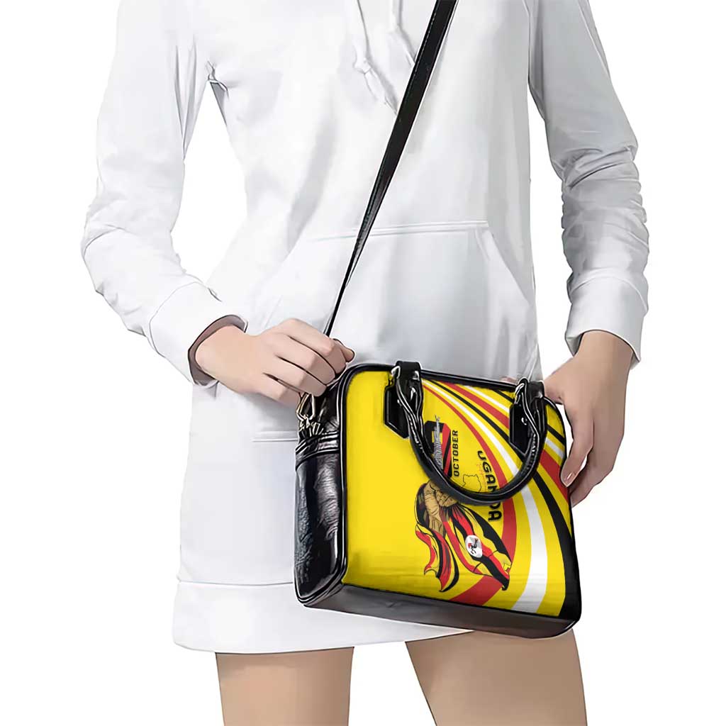 Uganda Shoulder Handbag 63rd Anniversary Of Independence LT15