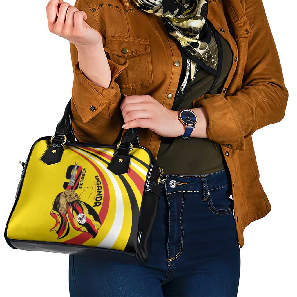 Uganda Shoulder Handbag 63rd Anniversary Of Independence LT15