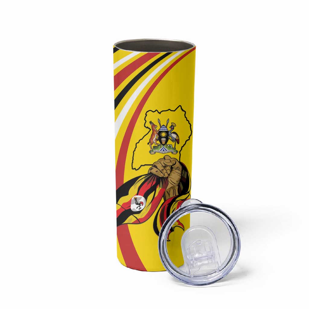 Jamhuri ya Uganda Skinny Tumbler Happy Independence Day LT15