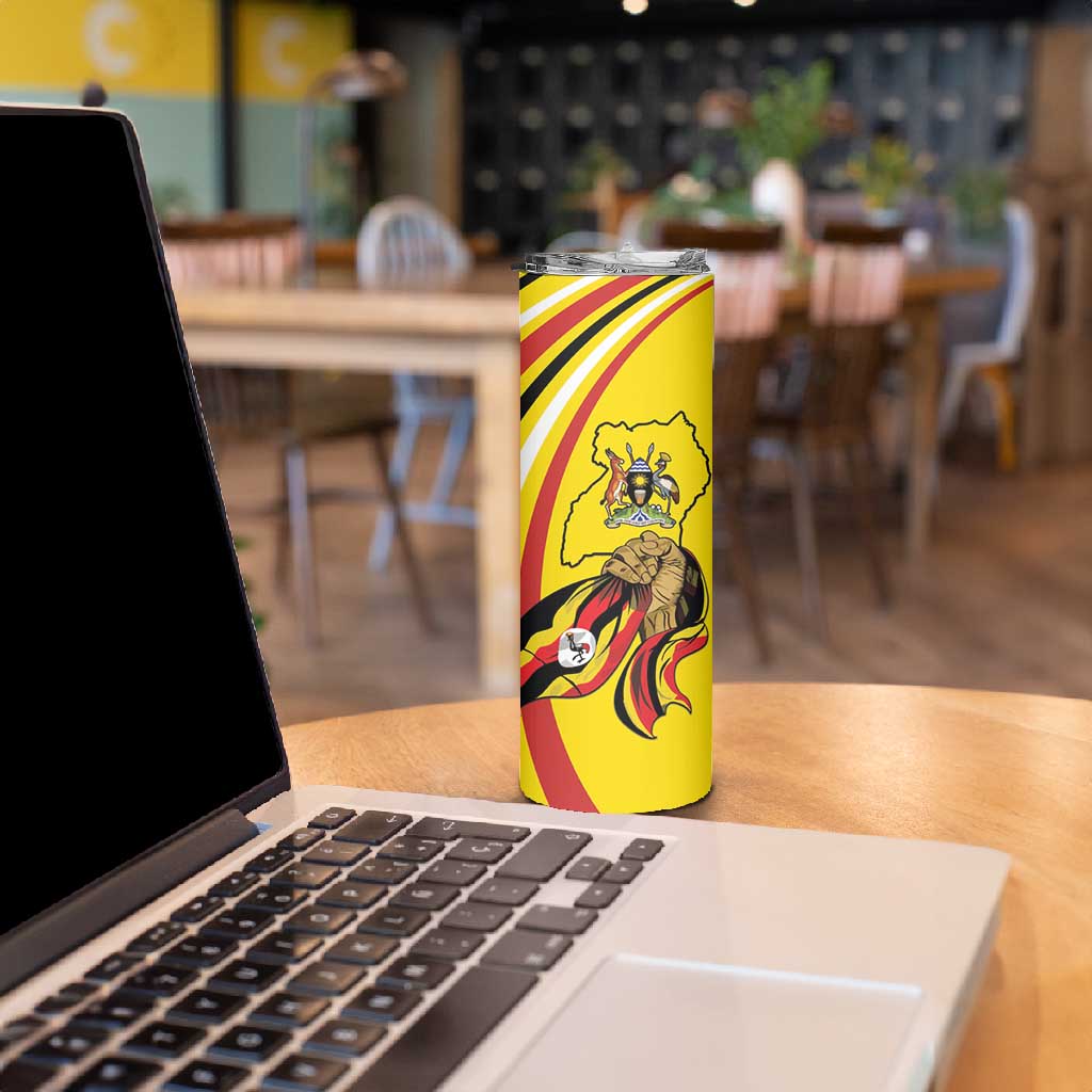 Jamhuri ya Uganda Skinny Tumbler Happy Independence Day LT15