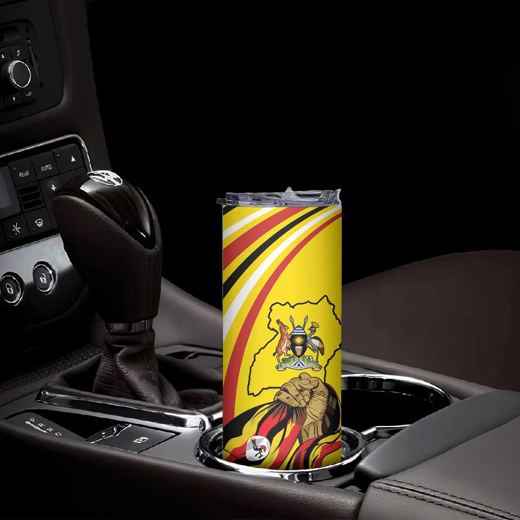 Jamhuri ya Uganda Skinny Tumbler Happy Independence Day LT15
