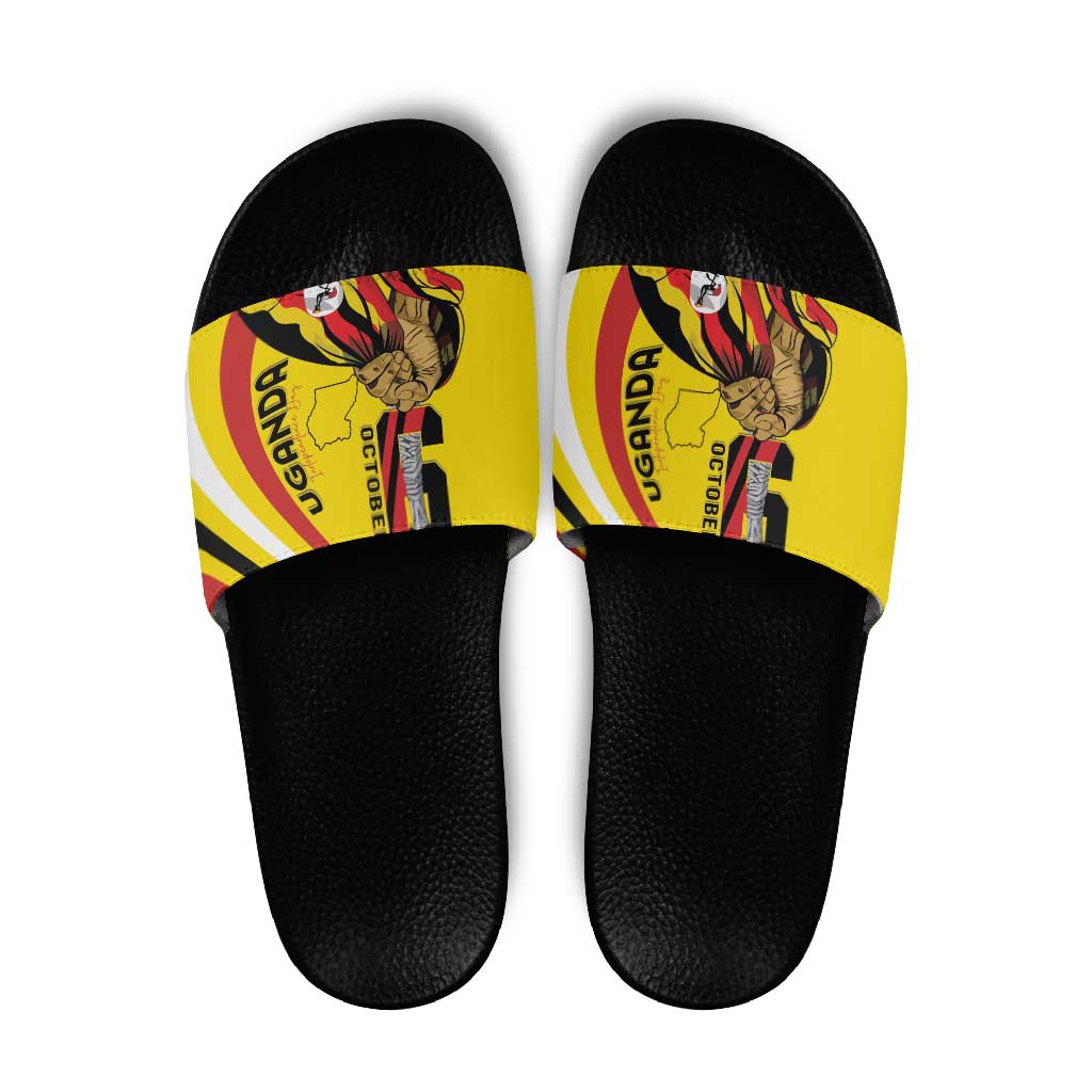 Uganda Slide Sandals 63rd Anniversary Of Independence LT15