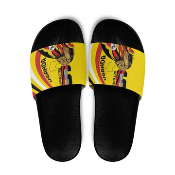 Uganda Slide Sandals 63rd Anniversary Of Independence LT15