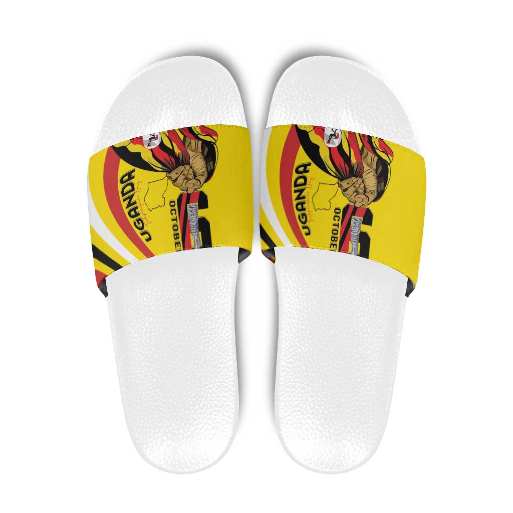 Uganda Slide Sandals 63rd Anniversary Of Independence LT15