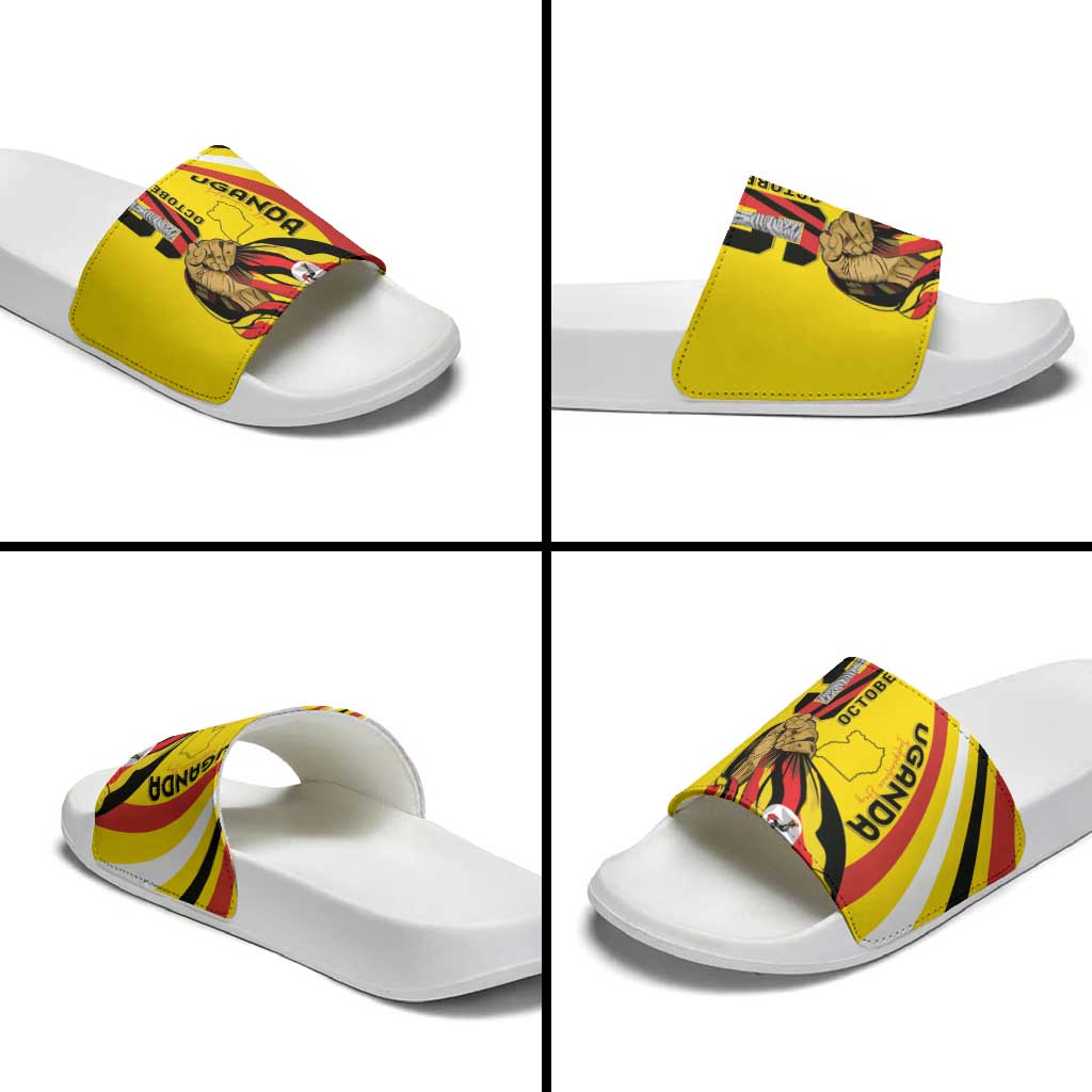 Uganda Slide Sandals 63rd Anniversary Of Independence LT15