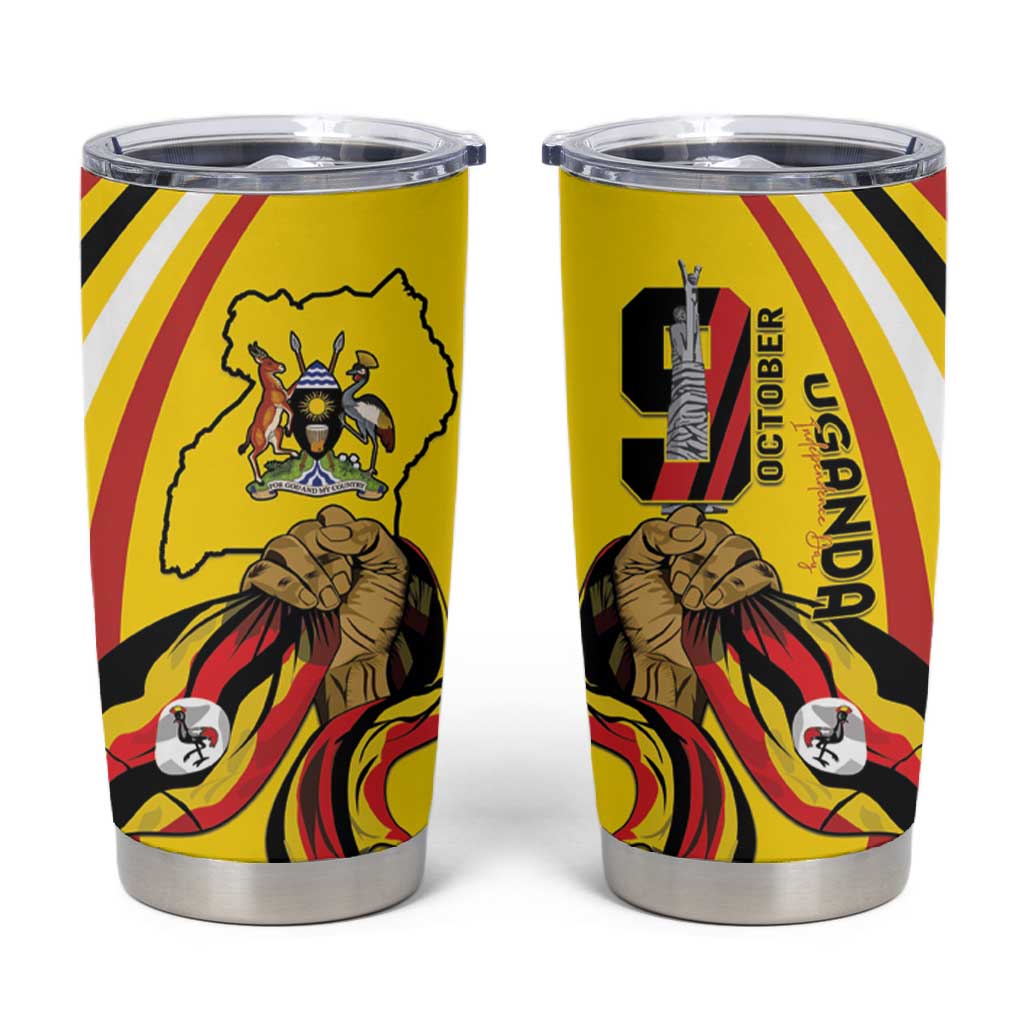Jamhuri ya Uganda Tumbler Cup Happy Independence Day LT15