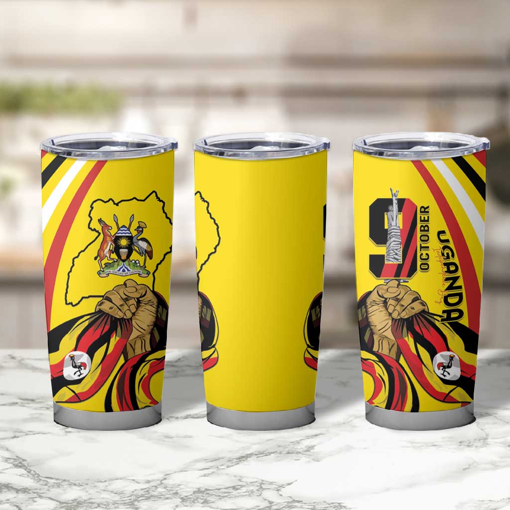 Jamhuri ya Uganda Tumbler Cup Happy Independence Day LT15