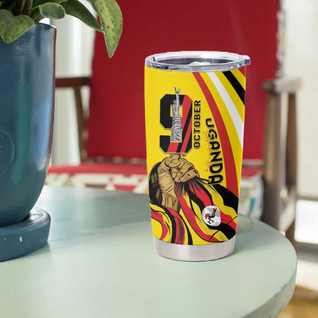 Jamhuri ya Uganda Tumbler Cup Happy Independence Day LT15