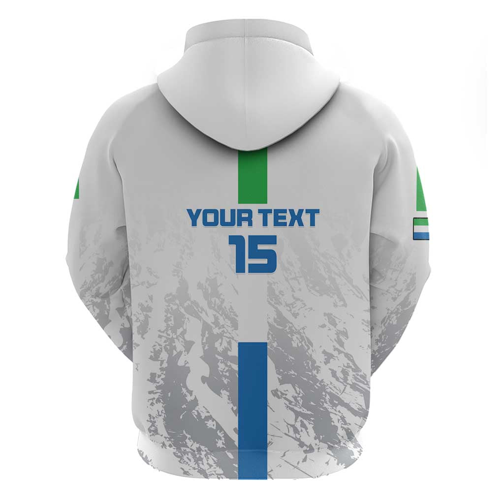 Custom Sierra Leone Football Hoodie Go Leone Stars LT15