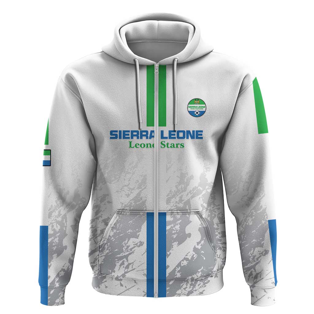 Custom Sierra Leone Football Hoodie Go Leone Stars LT15