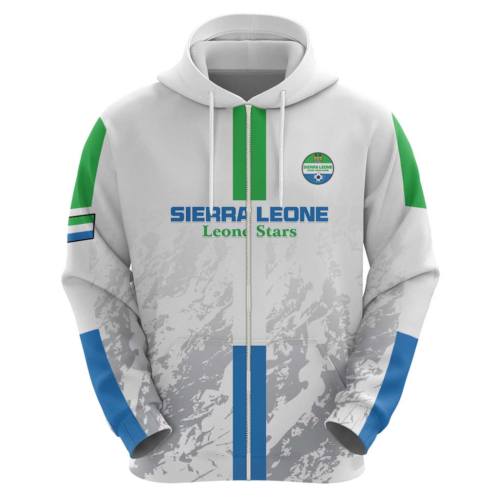 Custom Sierra Leone Football Hoodie Go Leone Stars LT15