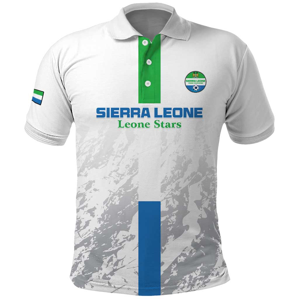 Custom Sierra Leone Football Polo Shirt Go Leone Stars LT15