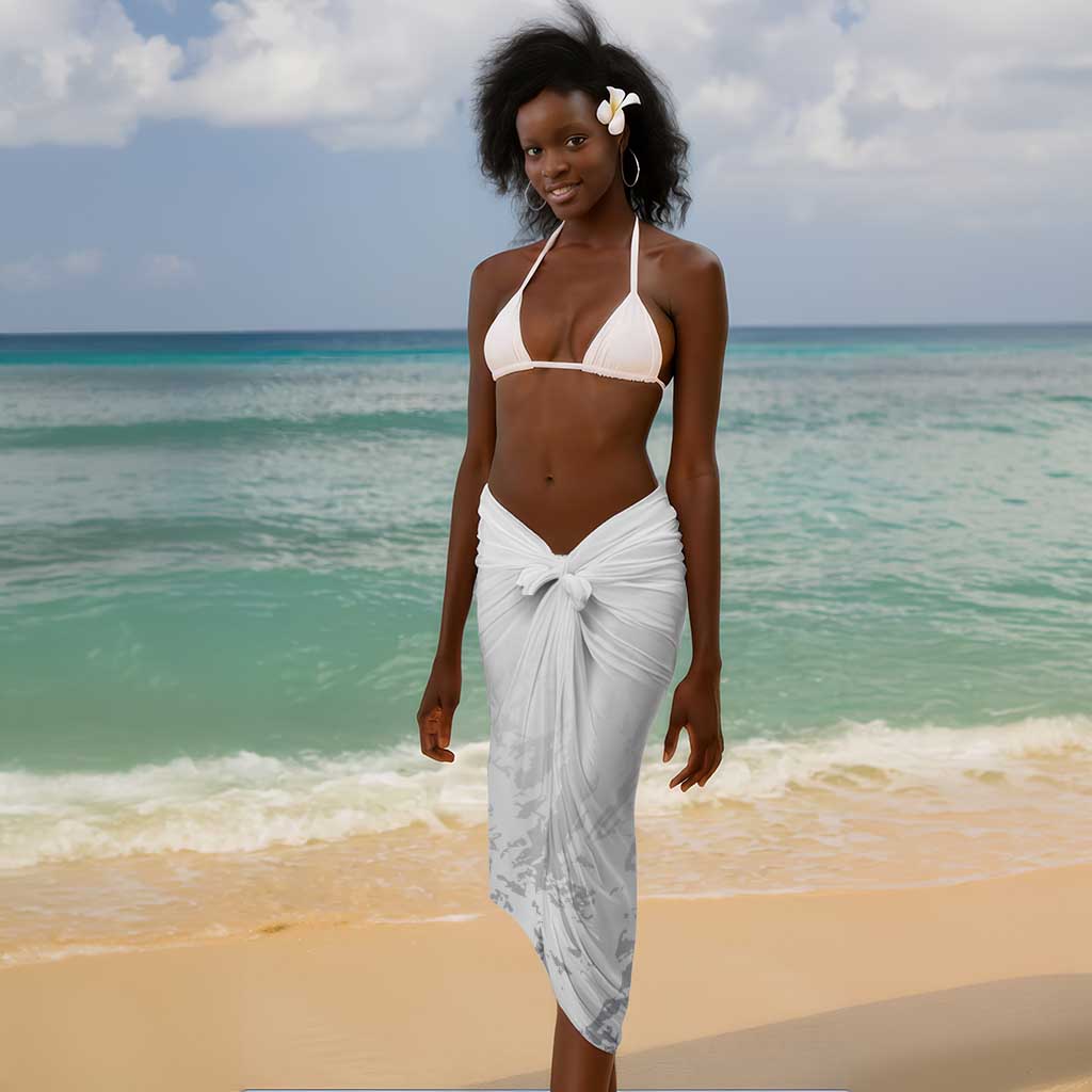 Custom Sierra Leone Football Sarong Grunge Style LT15