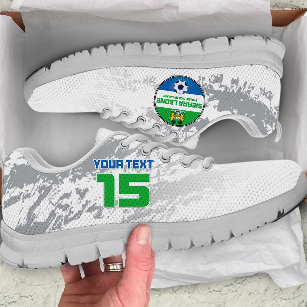 Custom Sierra Leone Football Sneakers Go Leone Stars LT15