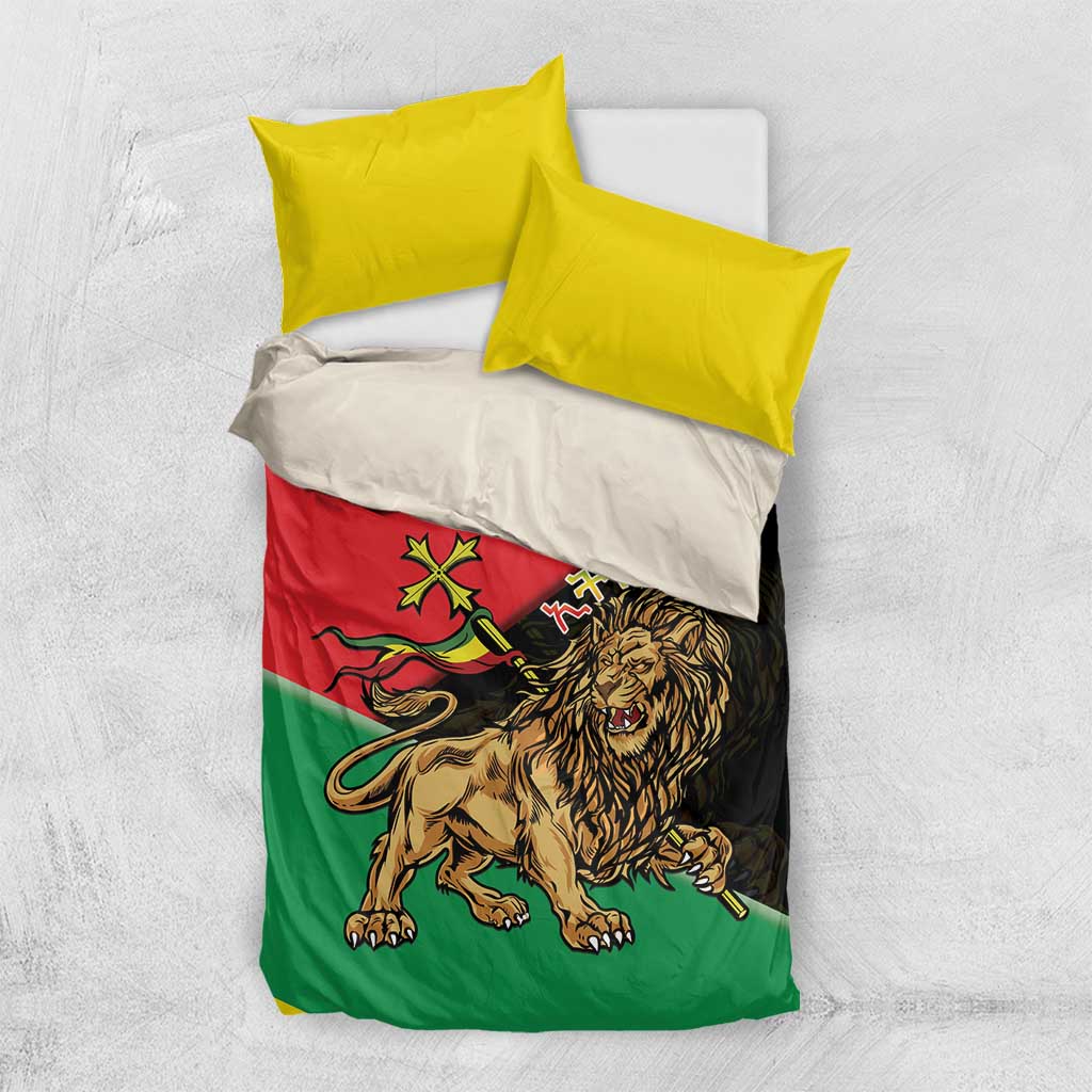 Ethiopia Lion of Judah Bedding Set Ethiopia Empire 1270-1974 LT15