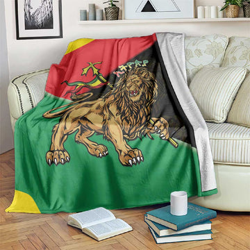 Ethiopia Lion of Judah Blanket Ethiopia Empire 1270-1974 LT15