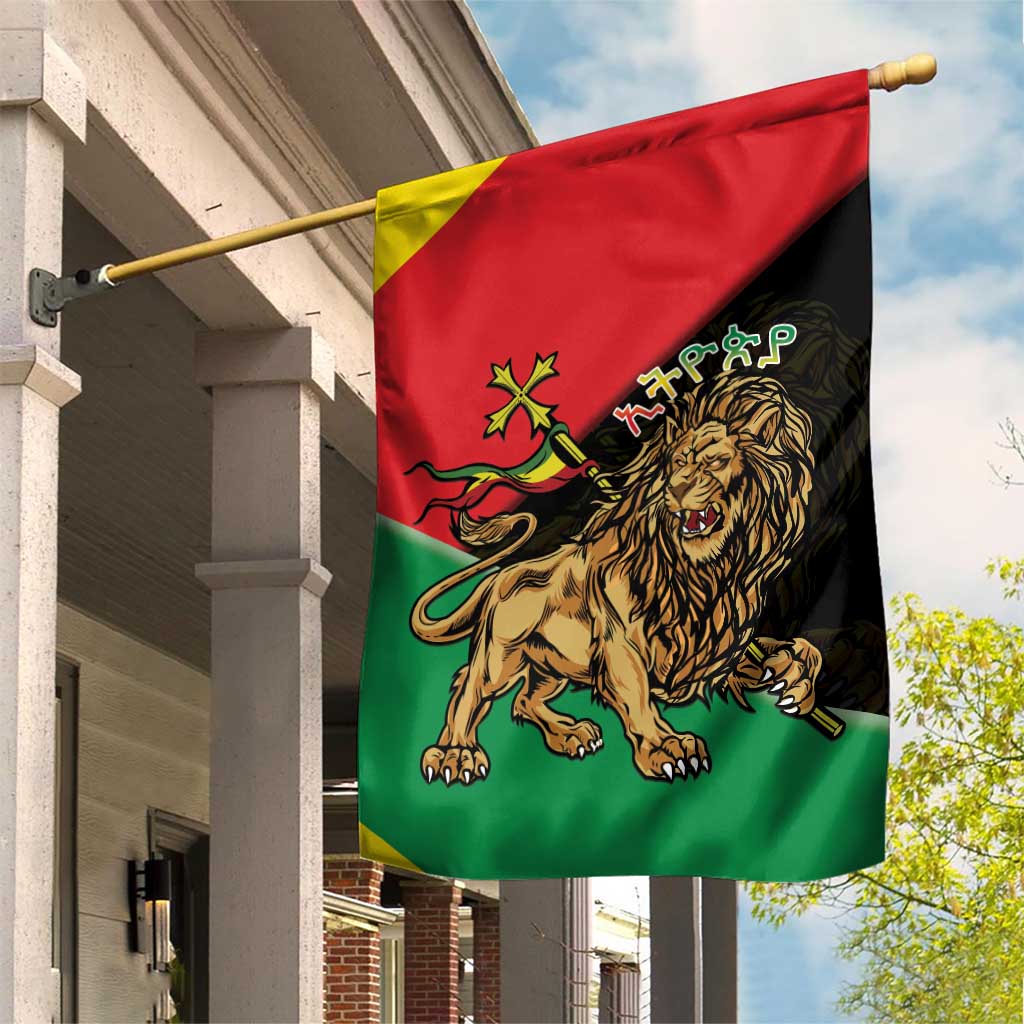 Ethiopia Lion of Judah Garden Flag Ethiopia Empire 1270-1974 LT15
