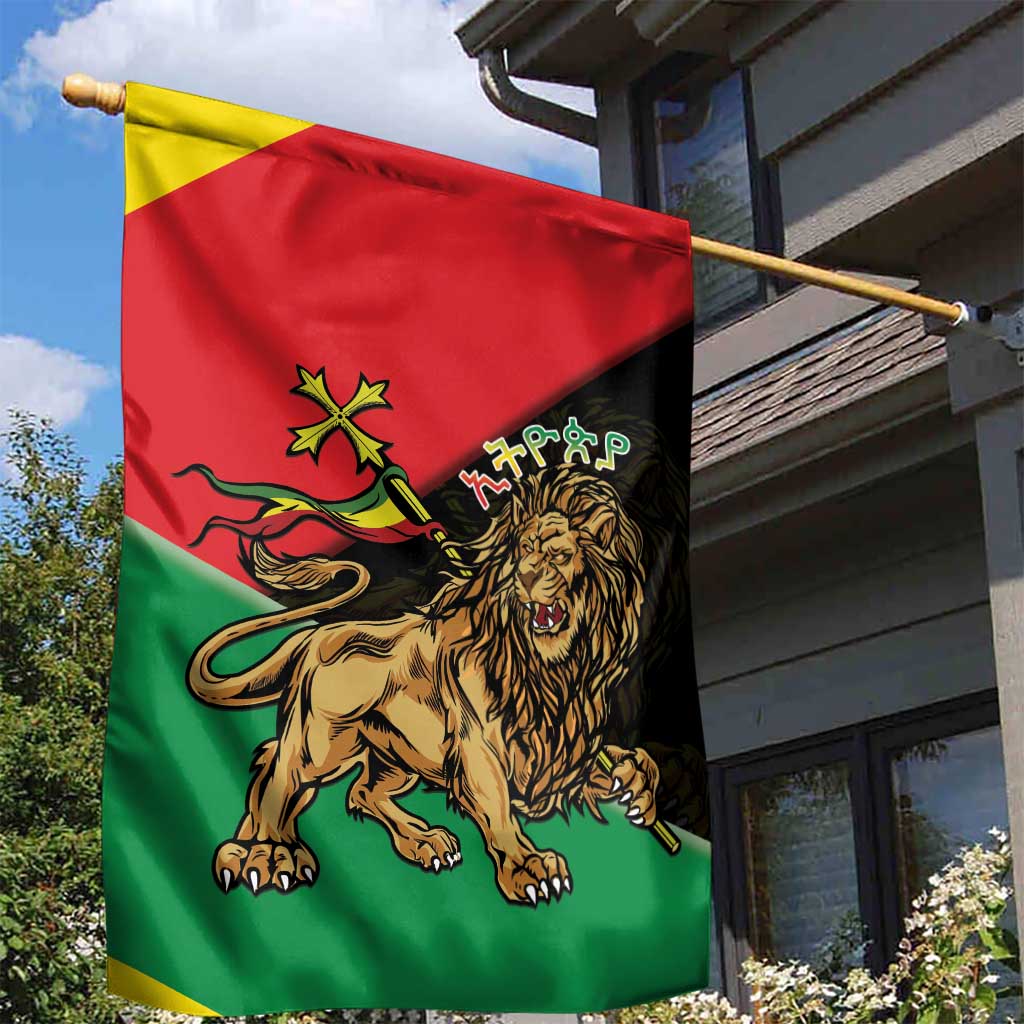 Ethiopia Lion of Judah Garden Flag Ethiopia Empire 1270-1974 LT15