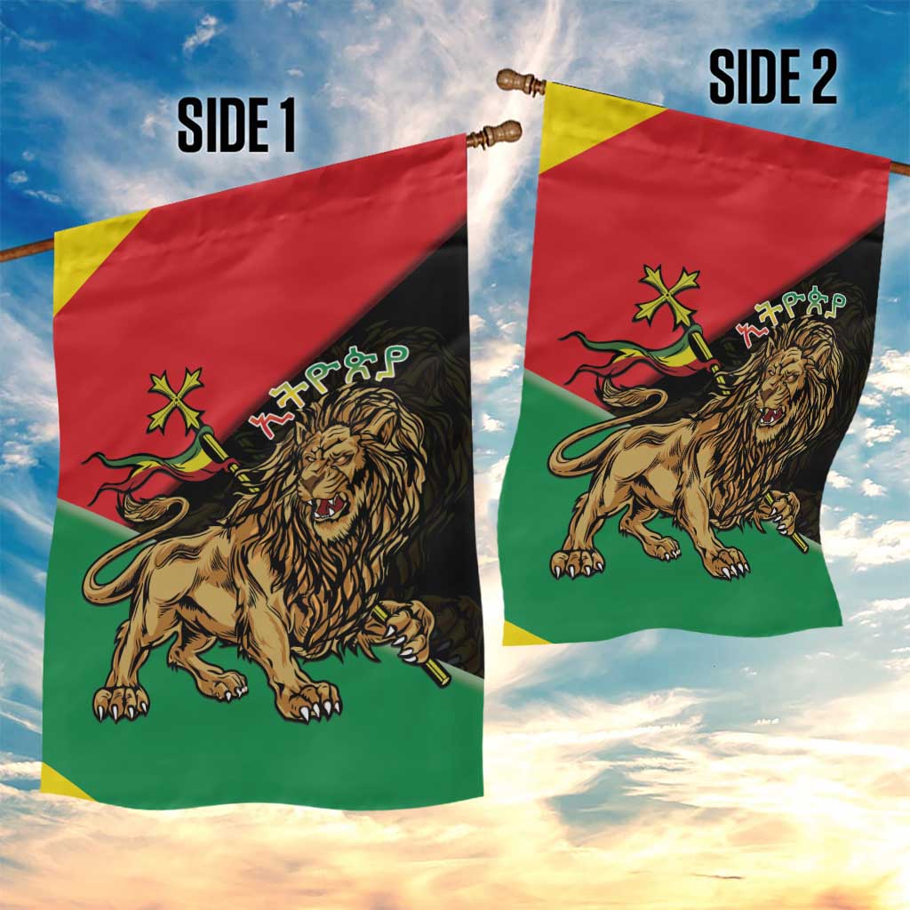 Ethiopia Lion of Judah Garden Flag Ethiopia Empire 1270-1974 LT15