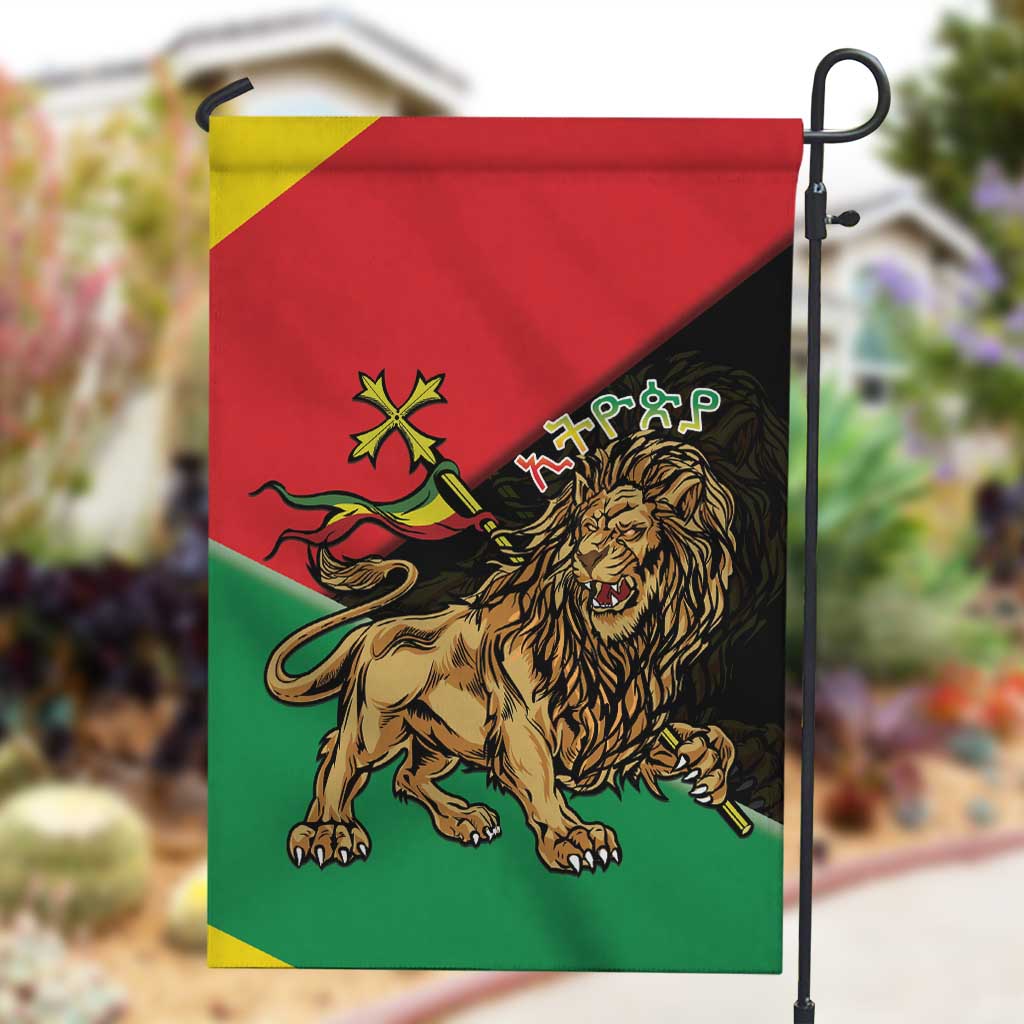 Ethiopia Lion of Judah Garden Flag Ethiopia Empire 1270-1974 LT15