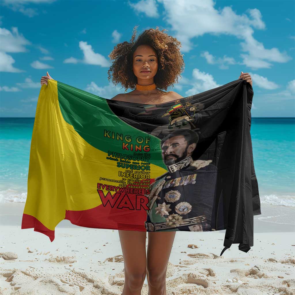 Jah Rastafari Sarong Haile Selassie LT15