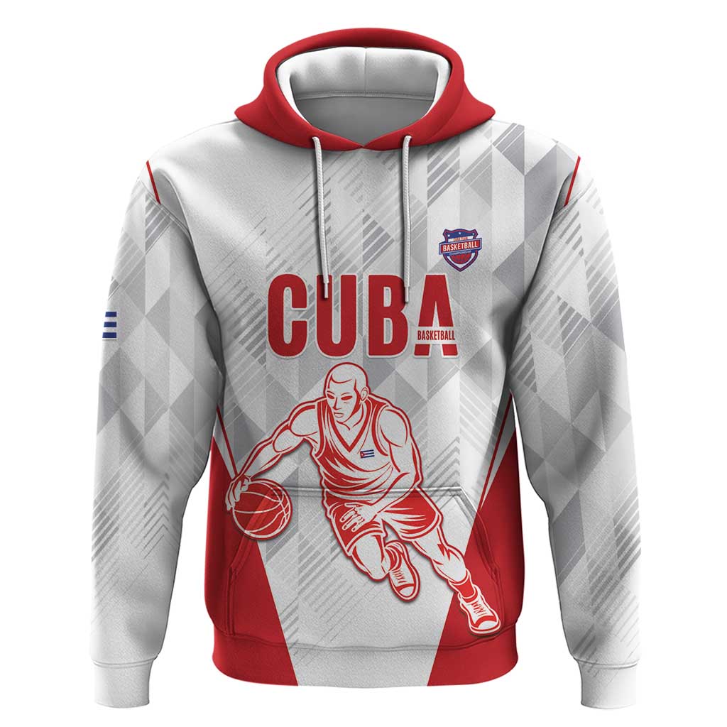Custom Cuba Basketball Hoodie Sporty Style LT15