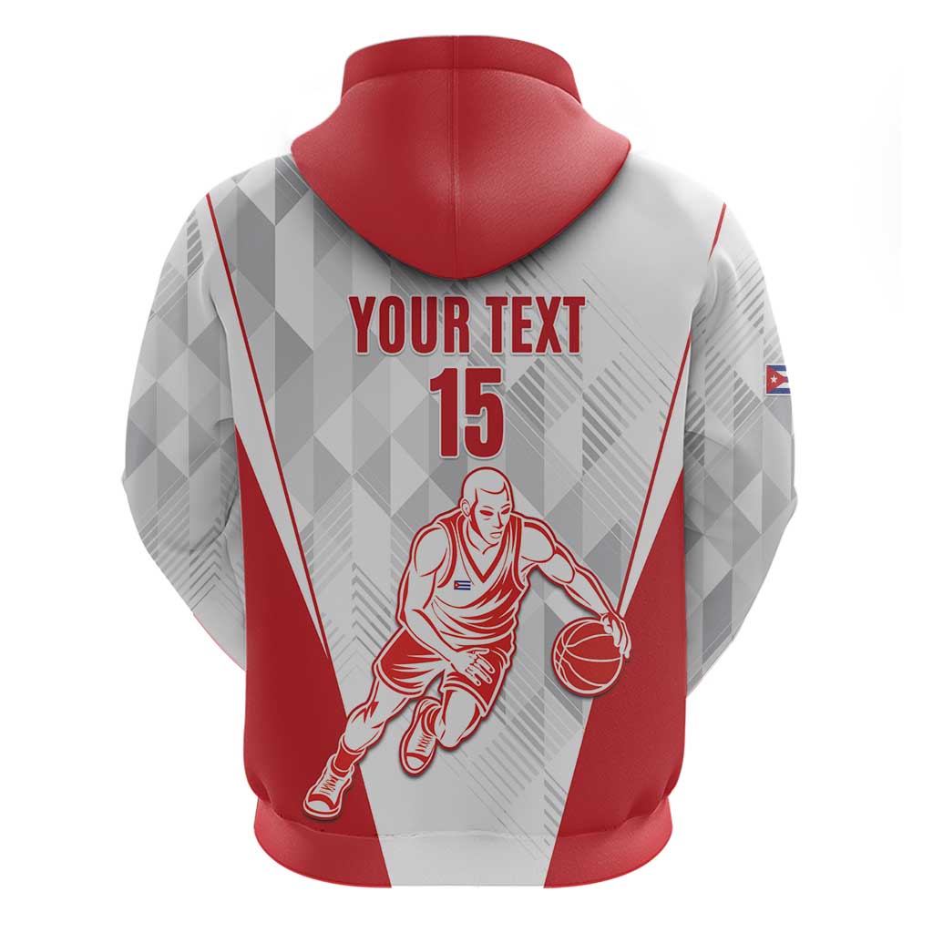 Custom Cuba Basketball Hoodie Sporty Style LT15