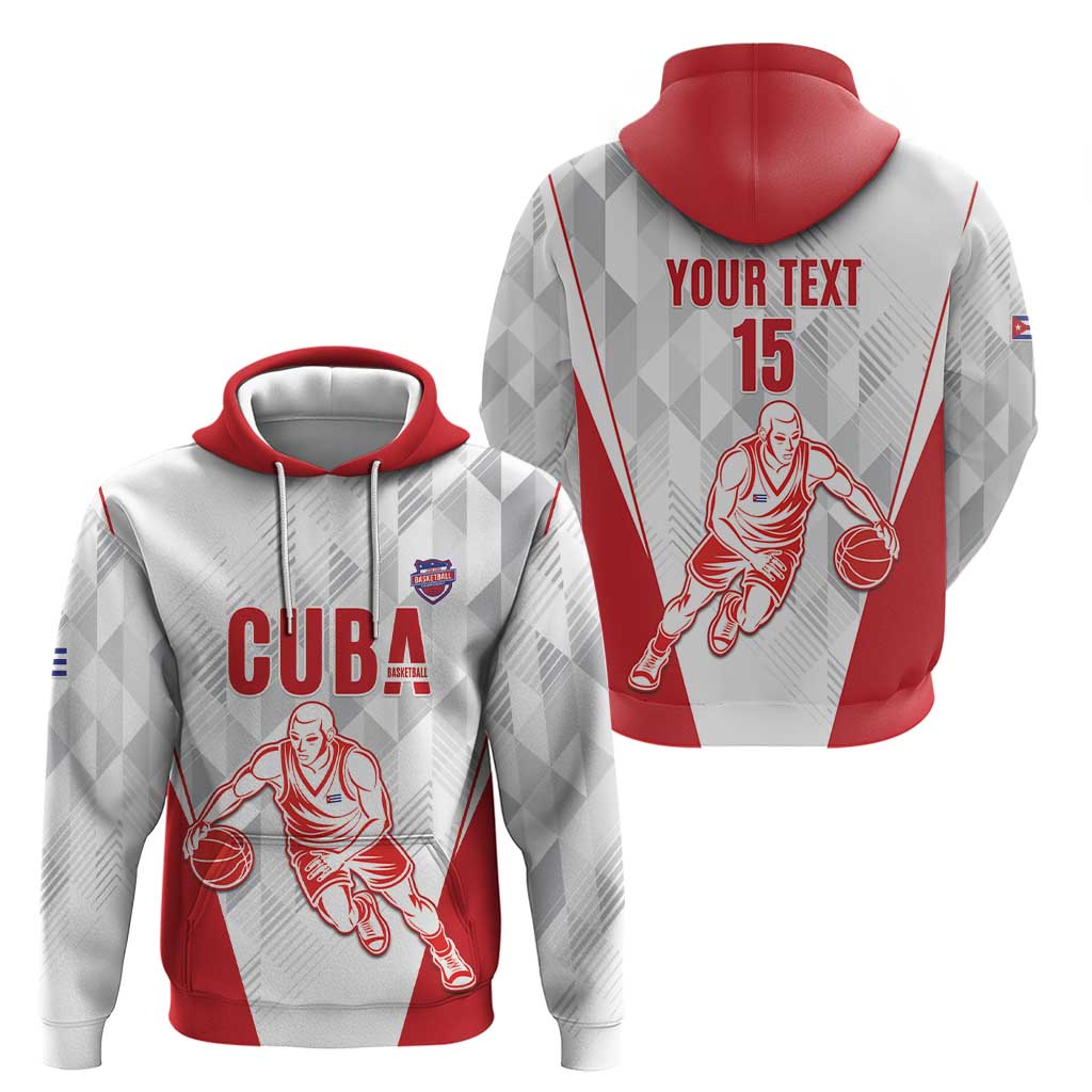 Custom Cuba Basketball Hoodie Sporty Style LT15