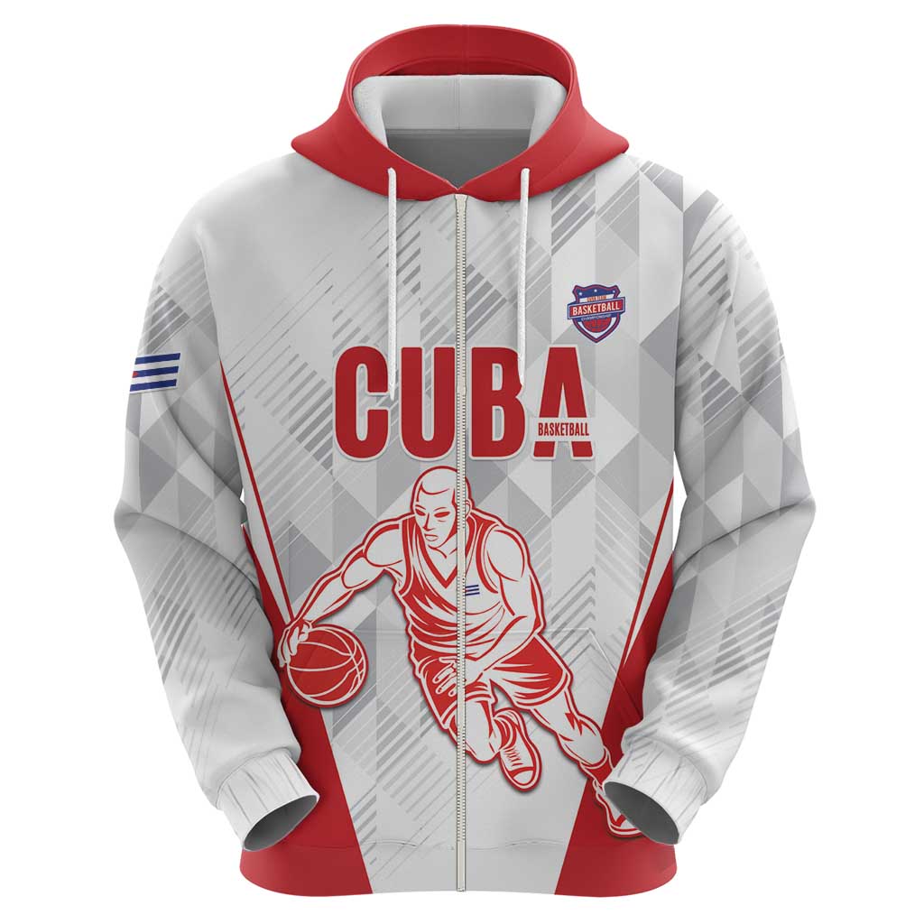 Custom Cuba Basketball Hoodie Sporty Style LT15