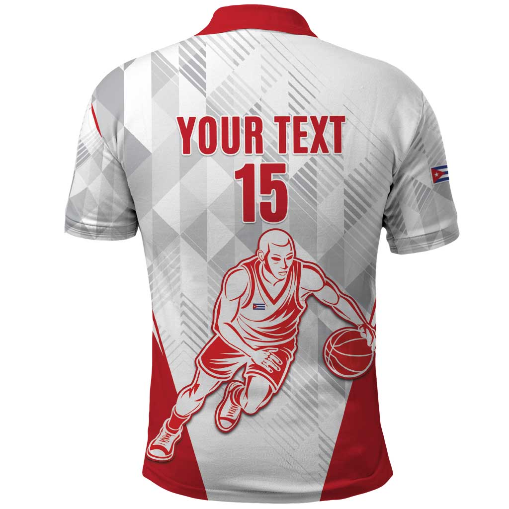 Custom Cuba Basketball Polo Shirt Sporty Style LT15