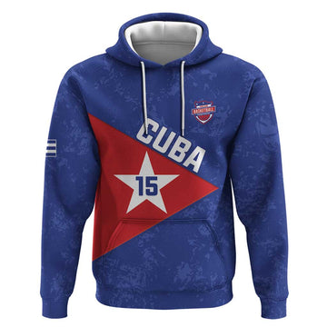 Custom Cuba Basketball Hoodie Flag Style LT15