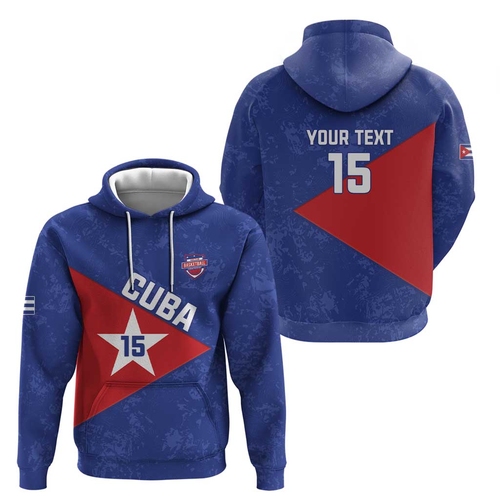 Custom Cuba Basketball Hoodie Flag Style LT15
