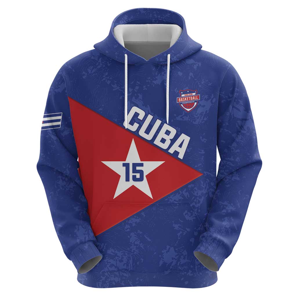 Custom Cuba Basketball Hoodie Flag Style LT15