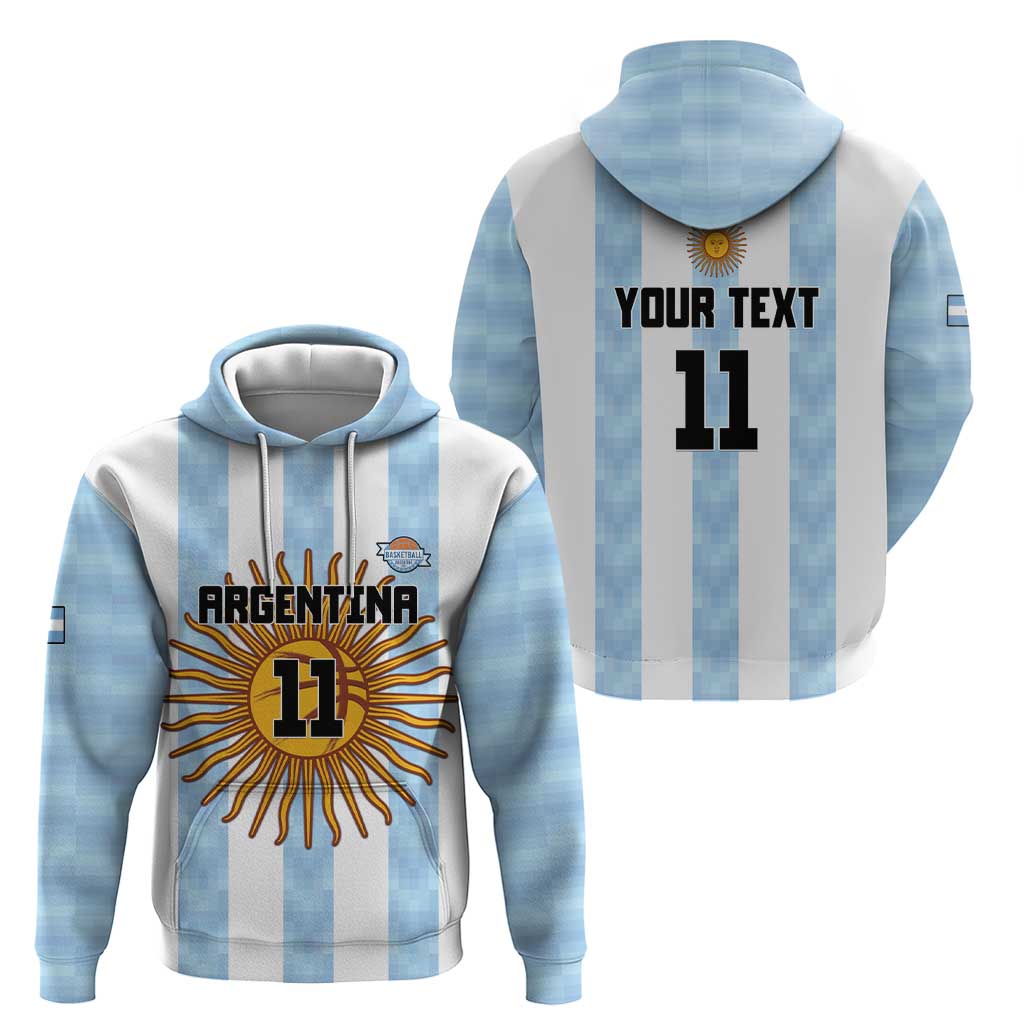 Custom Argentina Basketball Hoodie Go El Alma Argentina LT15