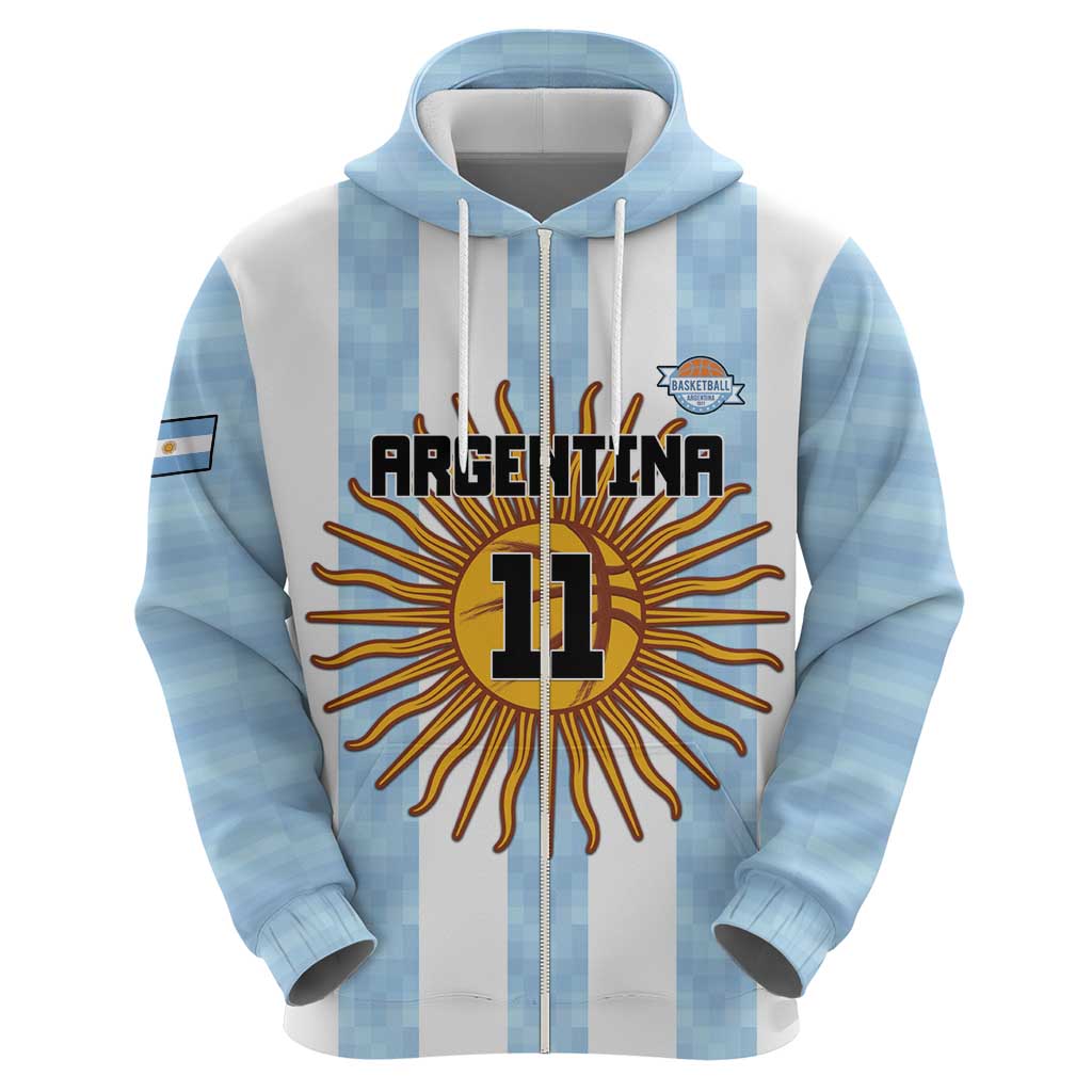 Custom Argentina Basketball Hoodie Go El Alma Argentina LT15