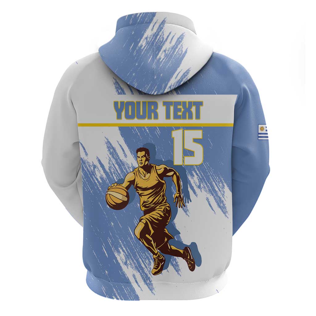 Custom Uruguay Basketball Hoodie Come On Charruas LT15