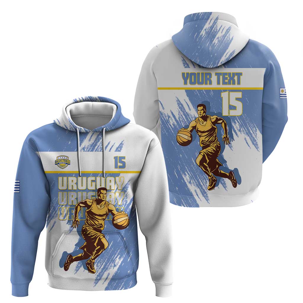 Custom Uruguay Basketball Hoodie Come On Charruas LT15