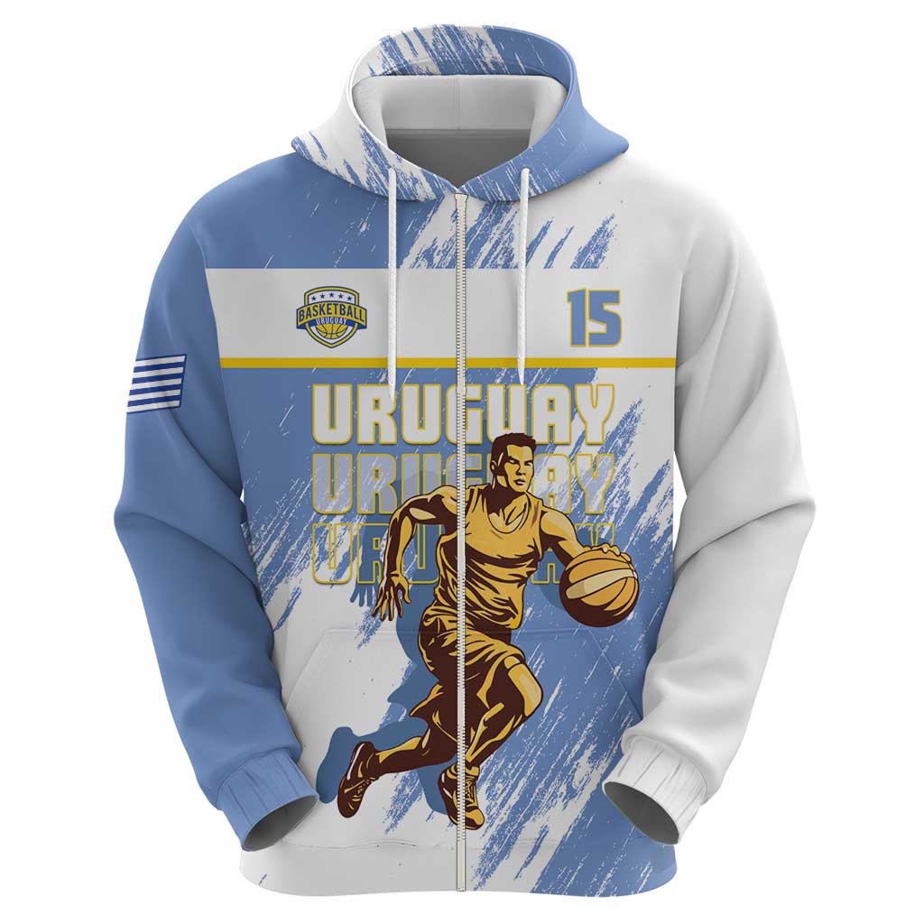 Custom Uruguay Basketball Hoodie Come On Charruas LT15