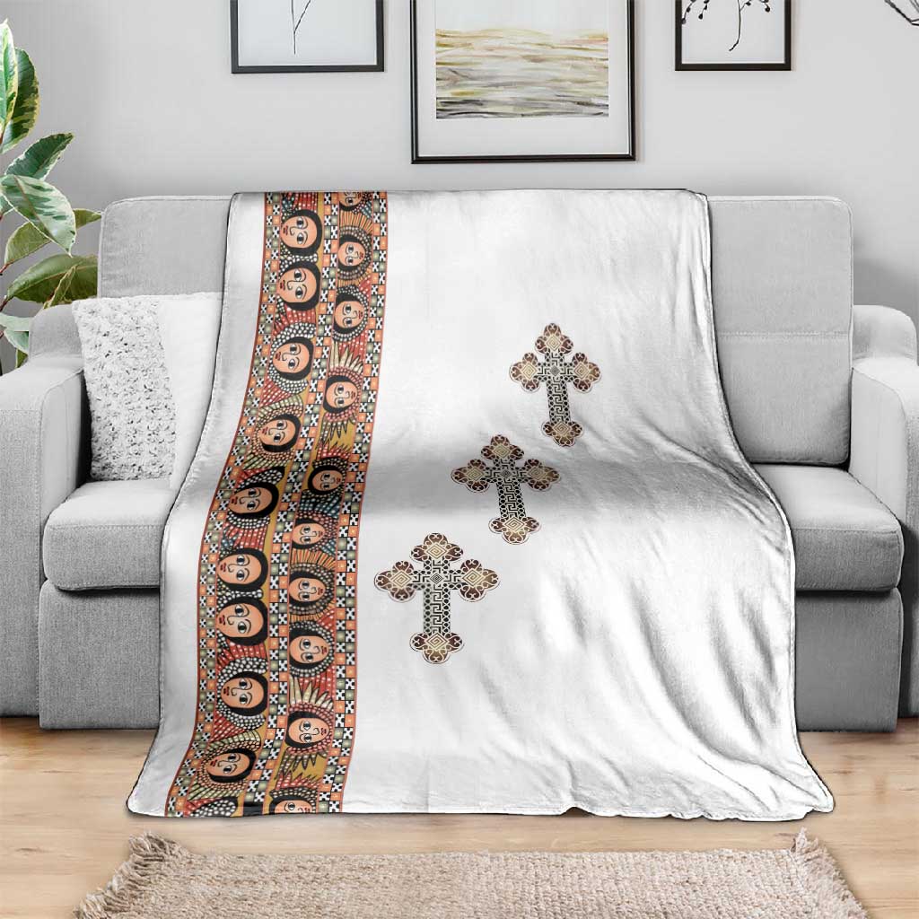 Ethiopia Angels Tilet With Cross Blanket LT15