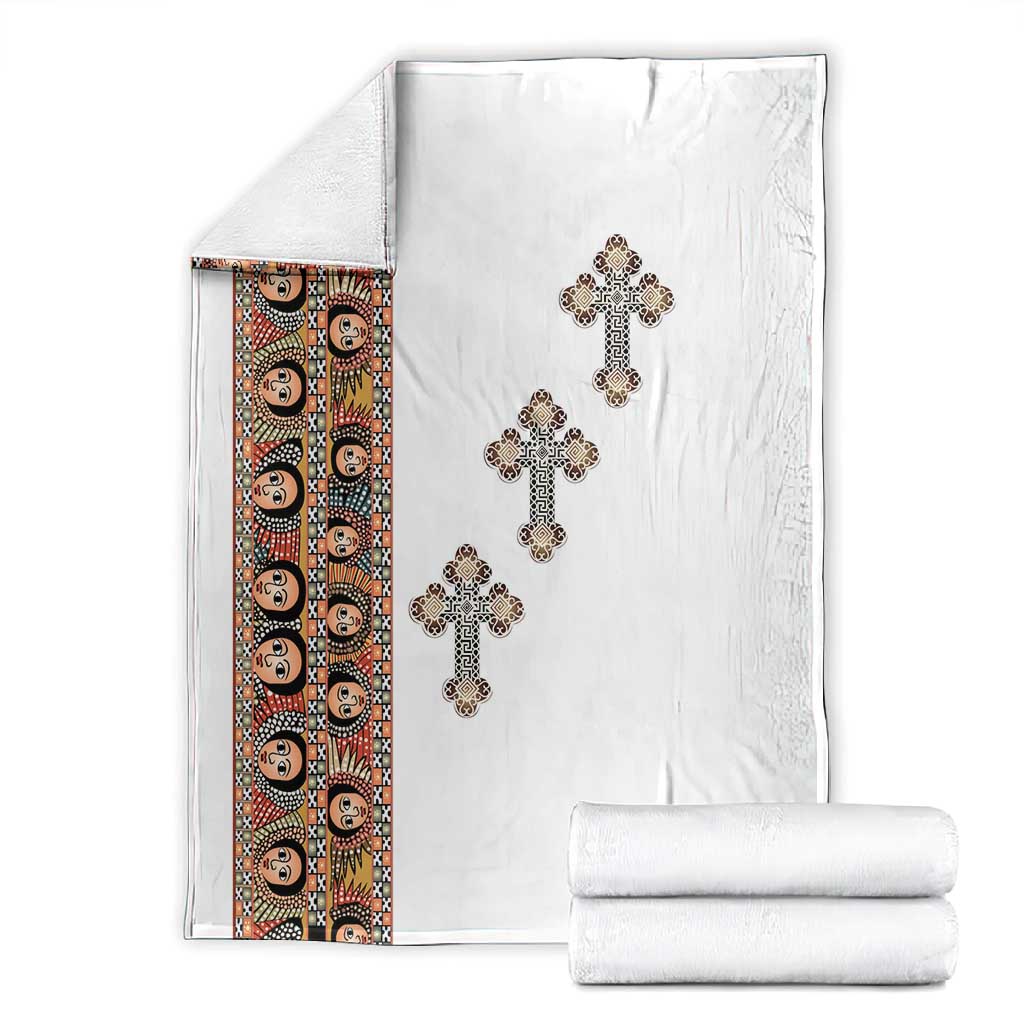 Ethiopia Angels Tilet With Cross Blanket LT15