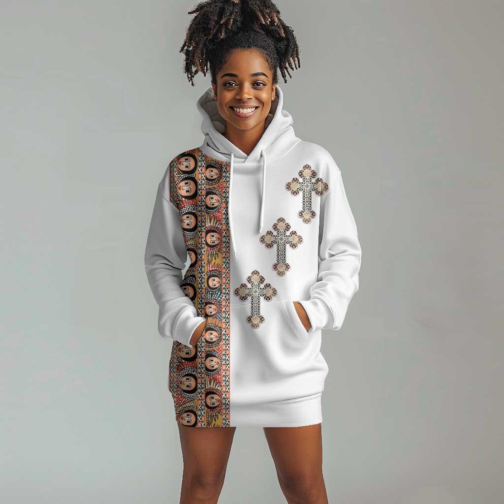 Ethiopia Angels Tilet With Cross Hoodie Dress LT15