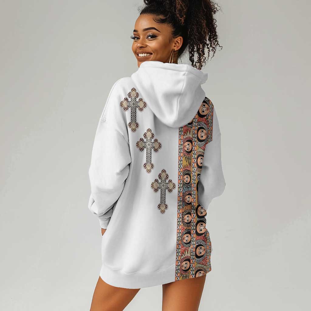 Ethiopia Angels Tilet With Cross Hoodie Dress LT15